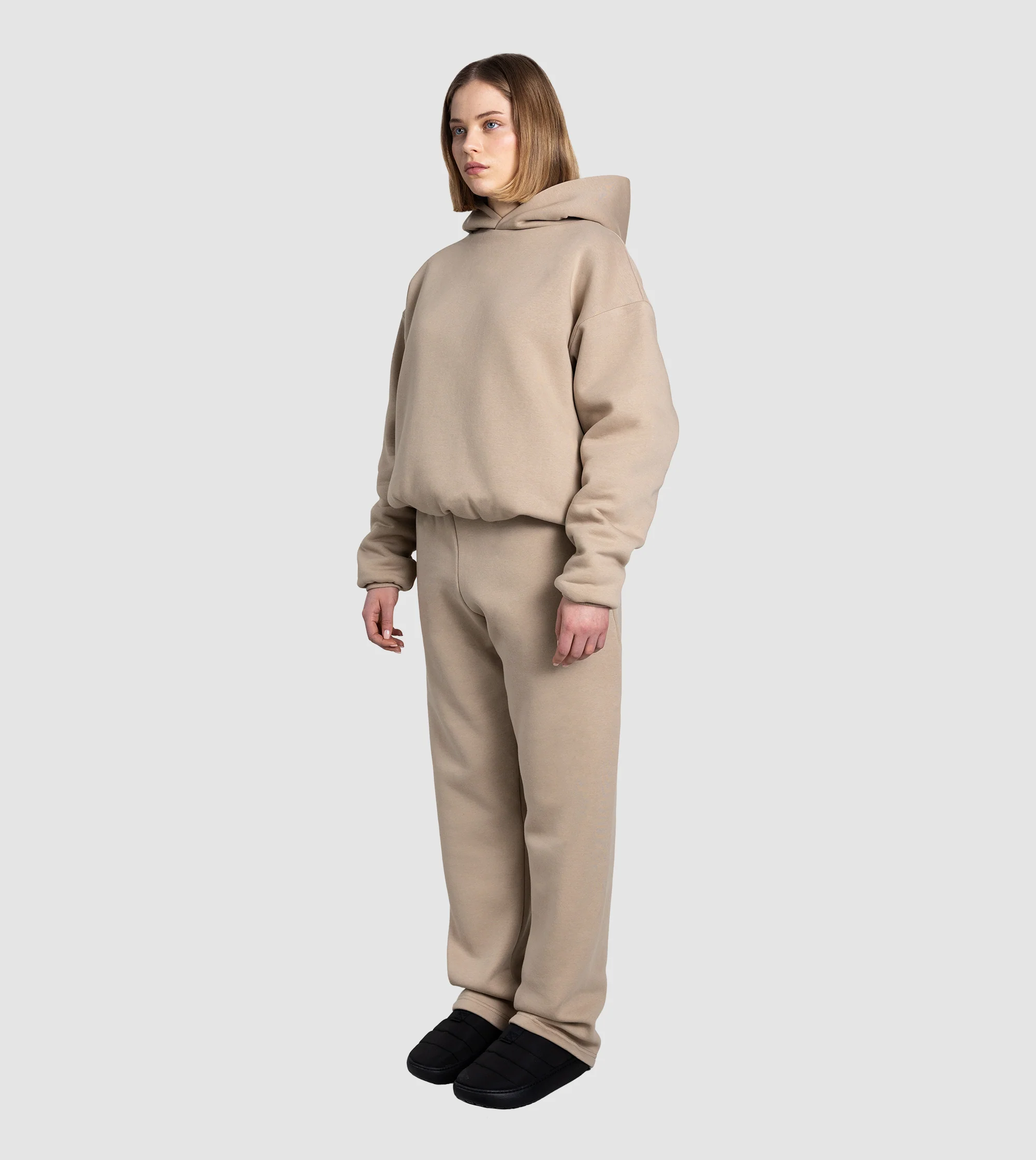 Armor Hoodie Cream - Image 3