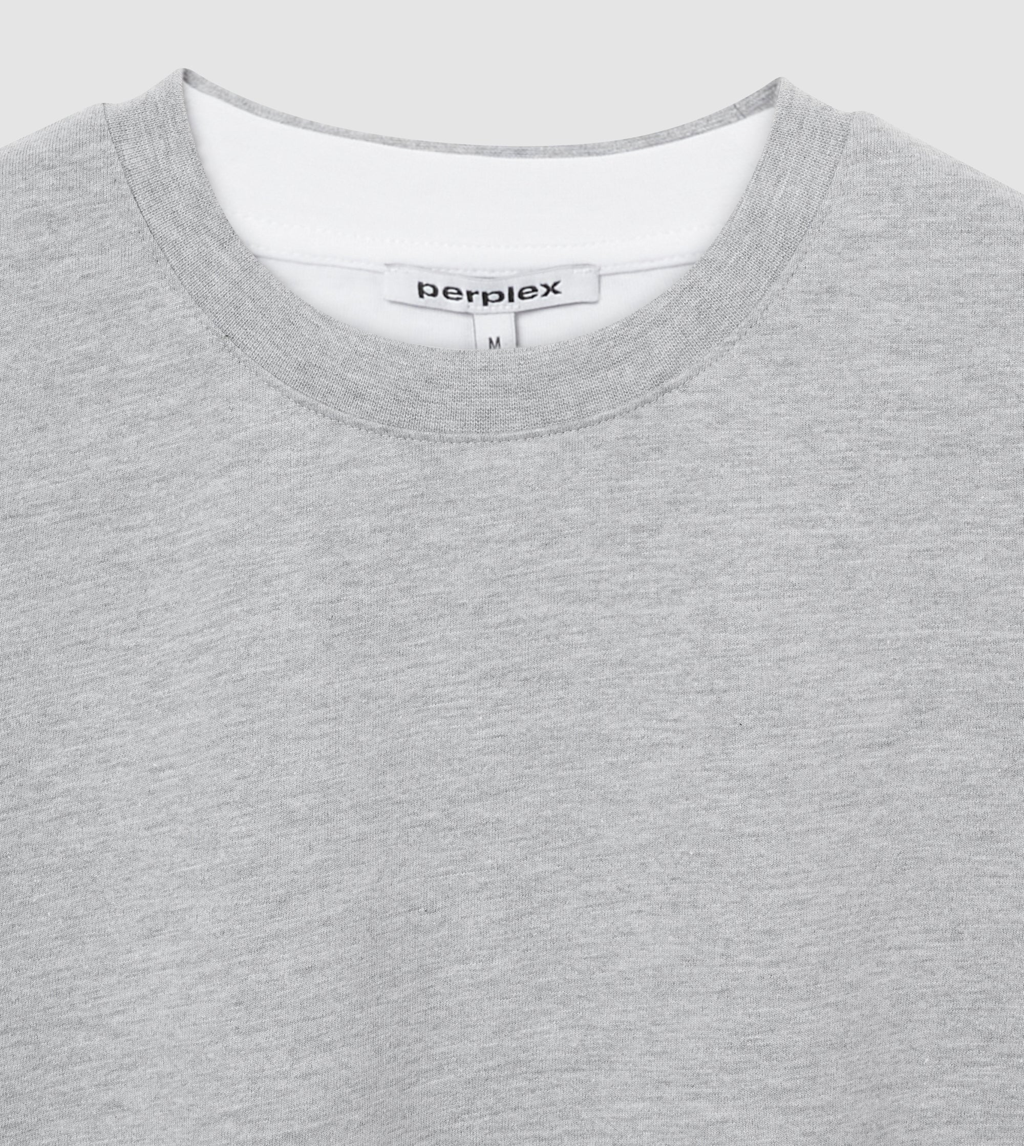 Longsleeve T-Shirt Grey / White - Image 2