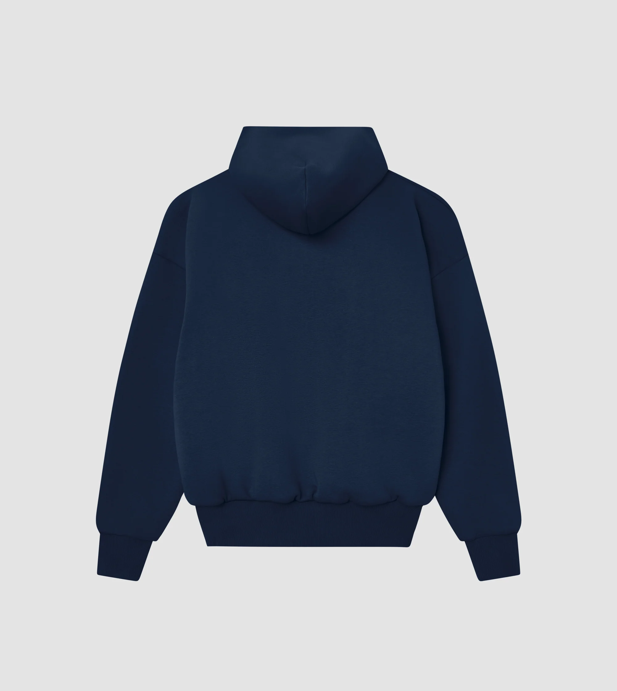 Navy Zip Hoodie - Image 3