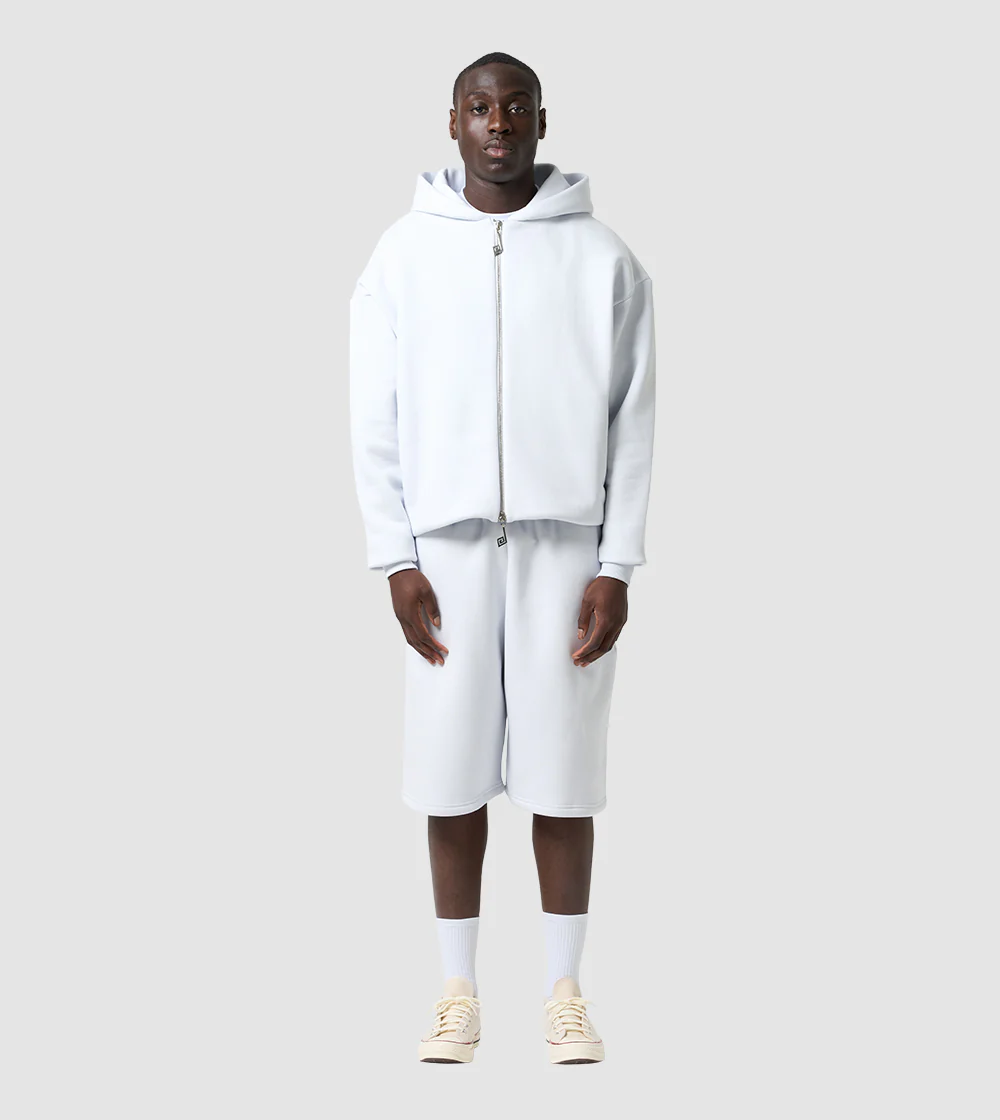 Two-Way Zip Hoodie Ice - Image 4