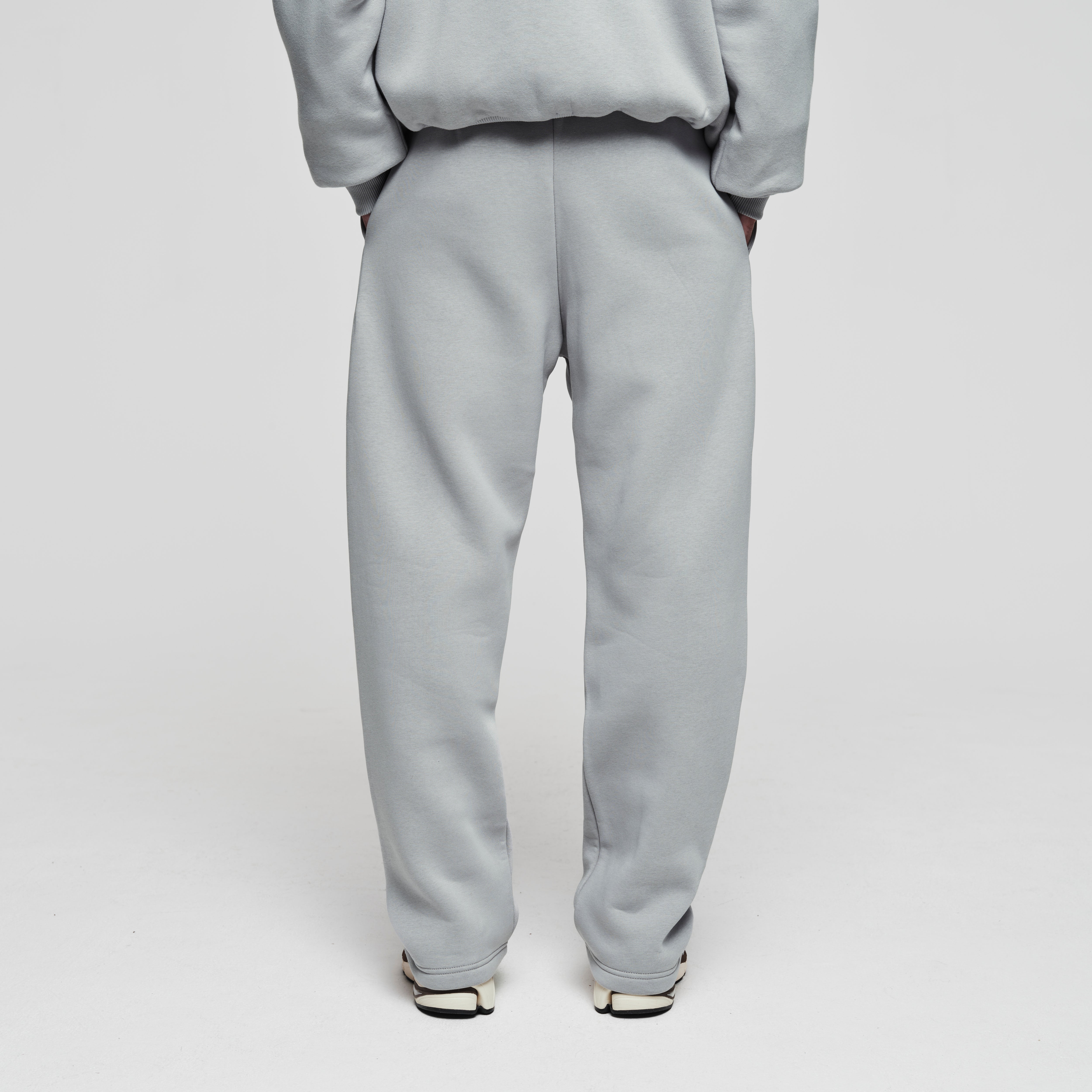 Zip Hoodie Tracksuit Stone - Image 8